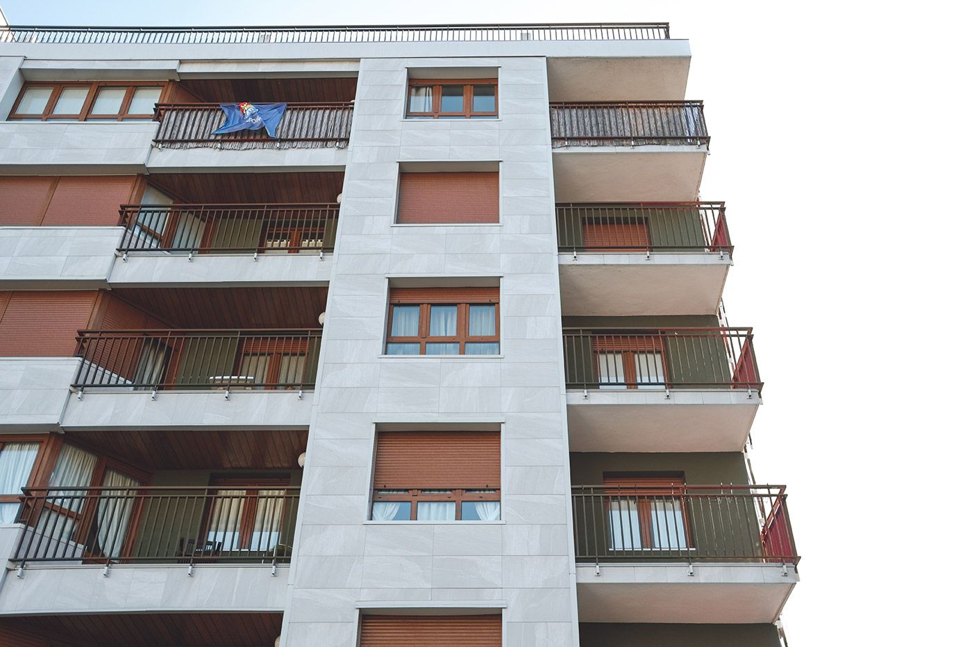 Reforma fachada ventilada balcones